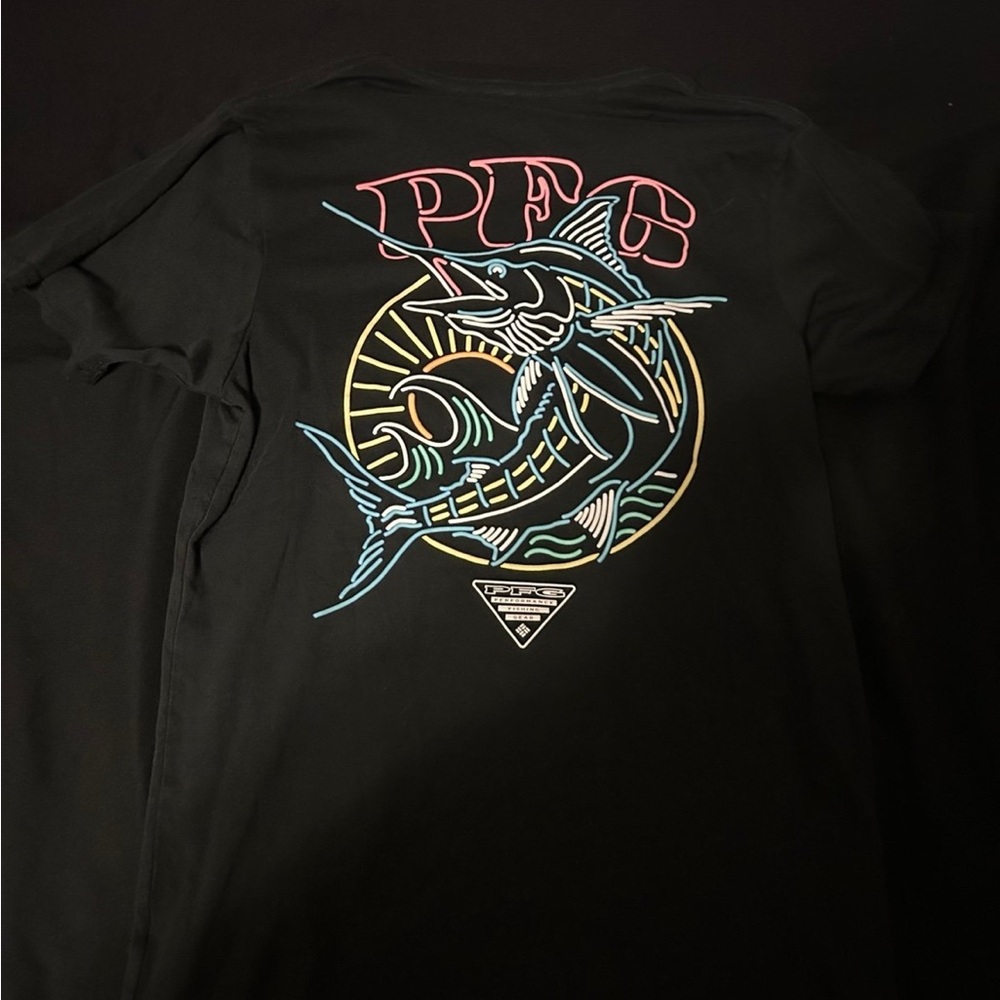 Columbia PFG Black Graphic T-Shirt